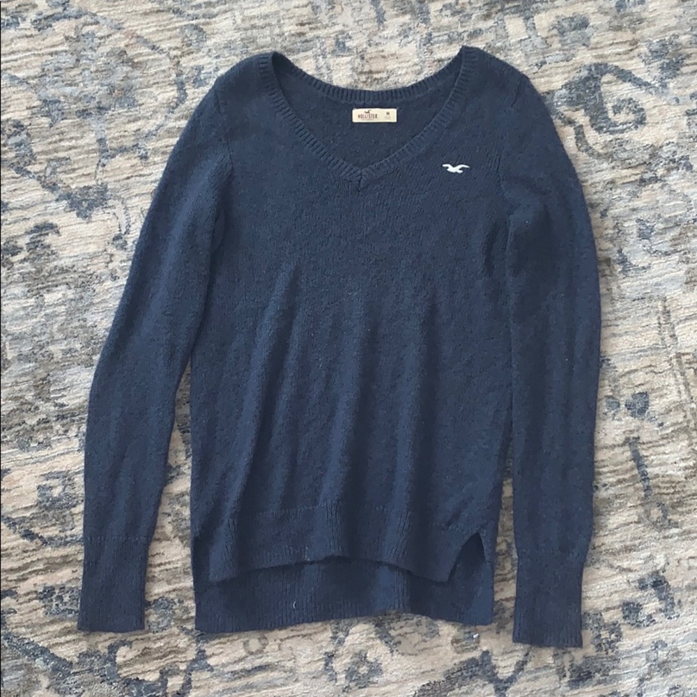 Navy Blue Super Soft Hollister Sweater